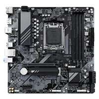 Gigabyte B650M D3HP Ultra Durable Micro-ATX motherboard with 4x DDR5 slots, 2x M.2 sockets, and 2x USB-C ports. Gigabyte B650M D3HP Ultra Durable Micro-ATX motherboard with 4x DDR5 slots, 2x M.2 sockets, and 2x USB-C ports.